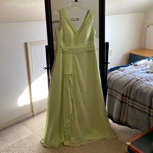 Azazie Bridesmaid Dress - Sage Julianna